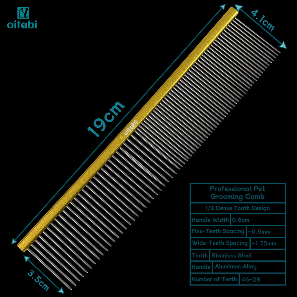 Professional Dog & Cat Grooming Comb