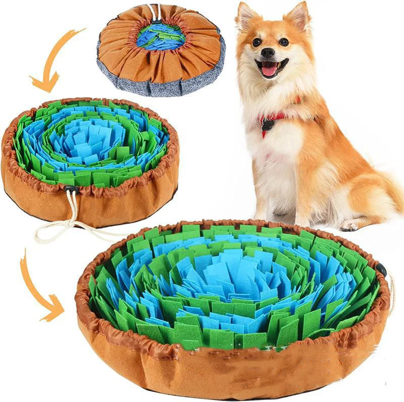 Flower Snuffle Mat - Dog Enrichment & Slow Feeding Toy