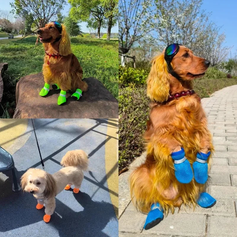 Breathable Reflective Dog Boots