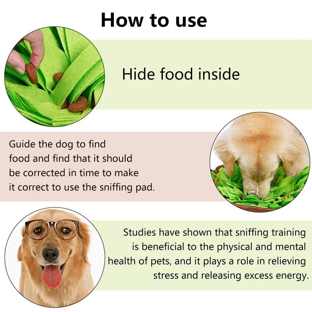Flower Snuffle Mat - Dog Enrichment & Slow Feeding Toy