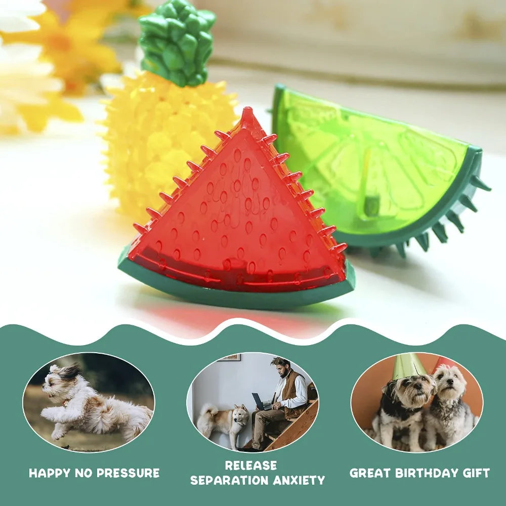Frozen Dog Chew Toy – Cooling Summer Teething Treat