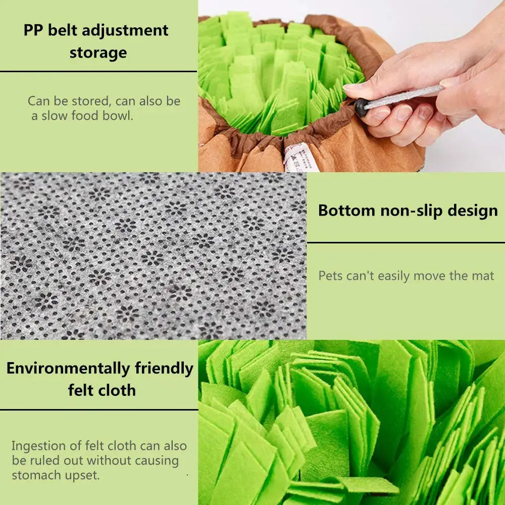Flower Snuffle Mat - Dog Enrichment & Slow Feeding Toy