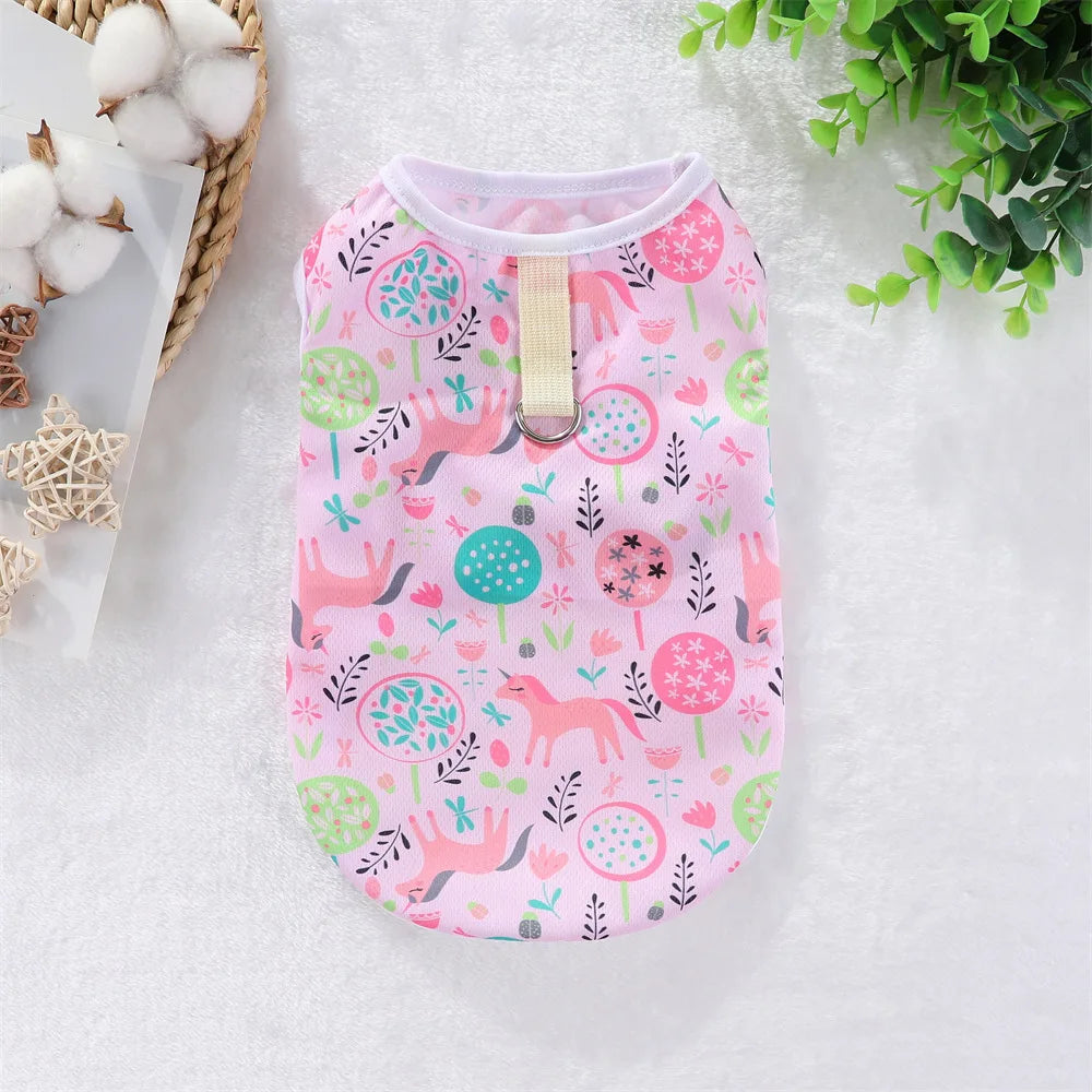 Patterned Cooling Dog Vest | Lightweight Summer Dog Vest