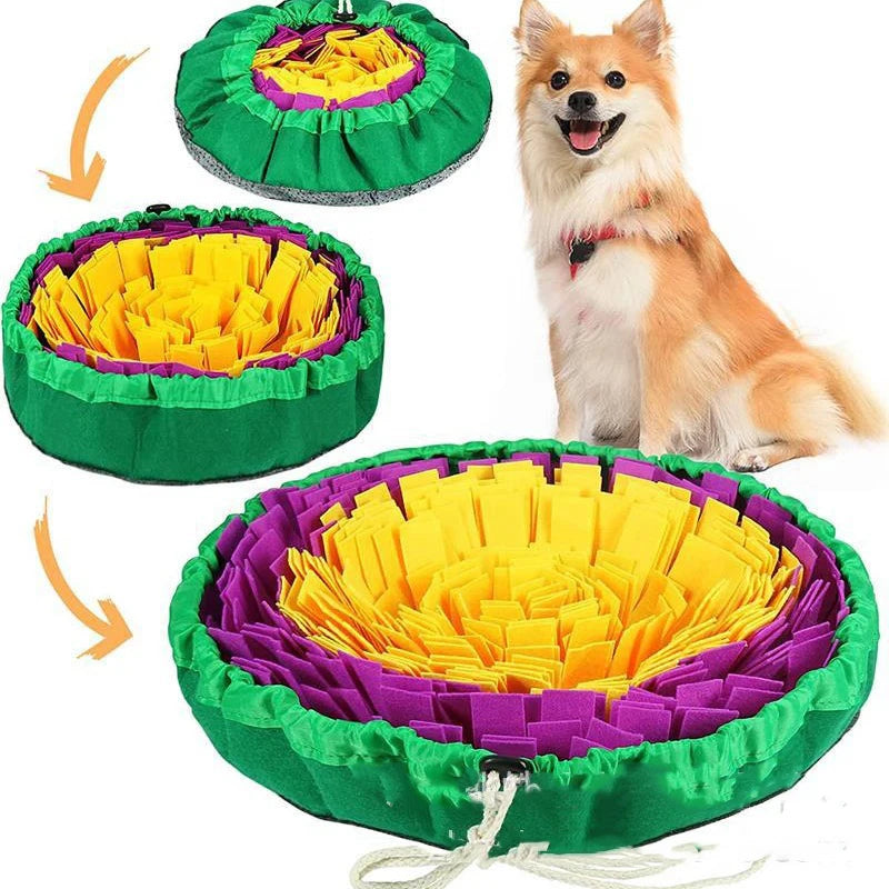 Flower Snuffle Mat - Dog Enrichment & Slow Feeding Toy