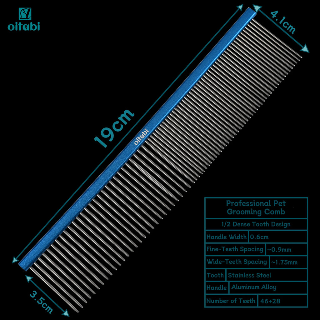 Professional Dog & Cat Grooming Comb