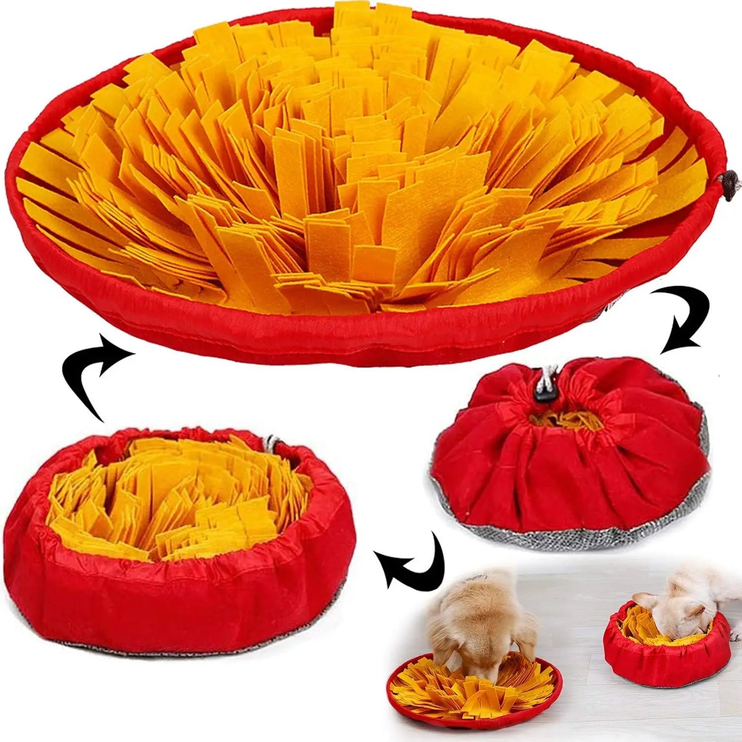 Flower Snuffle Mat - Dog Enrichment & Slow Feeding Toy
