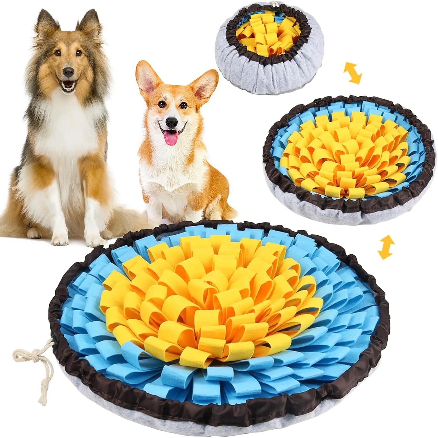 Flower Snuffle Mat - Dog Enrichment & Slow Feeding Toy