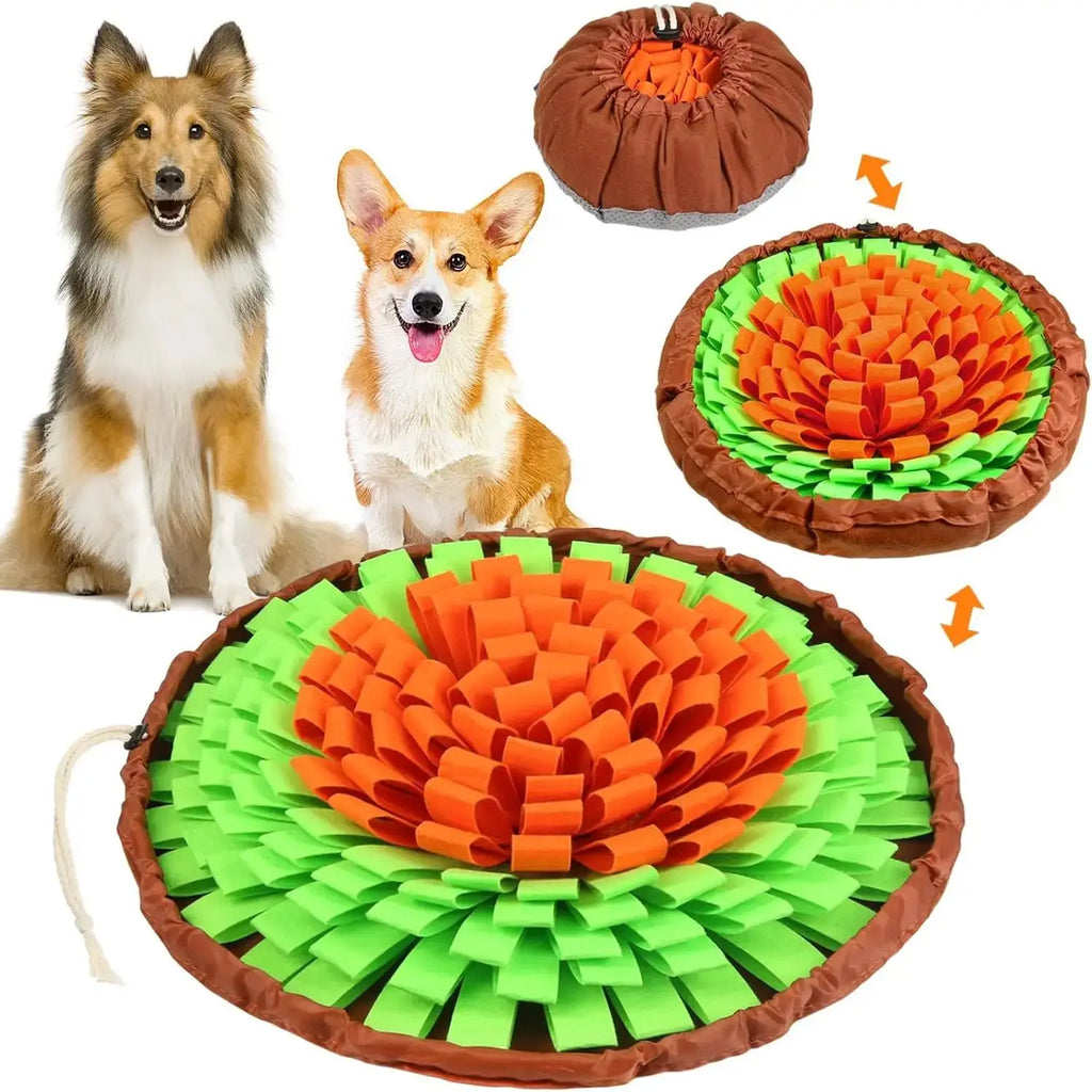 Flower Snuffle Mat - Dog Enrichment & Slow Feeding Toy