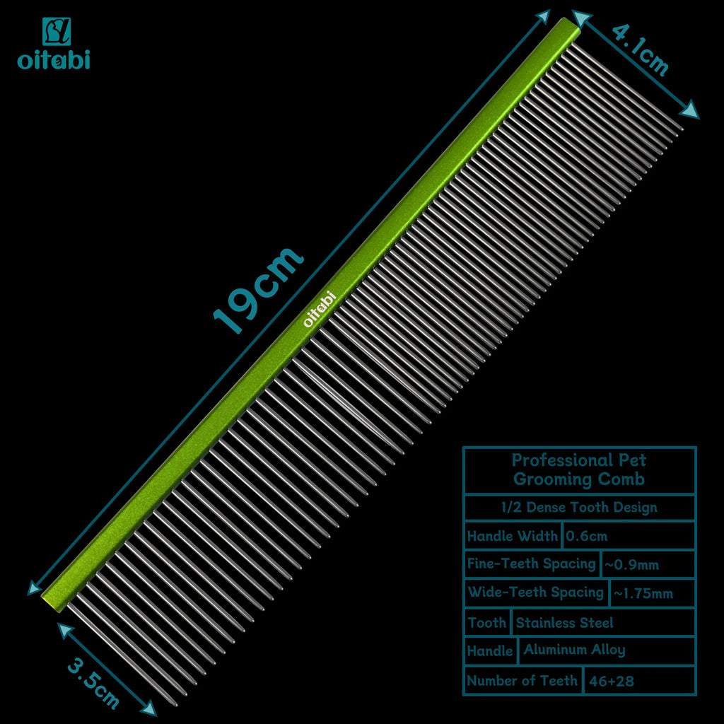 Professional Dog & Cat Grooming Comb