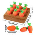 Carrot Snuffle Mat – Dog Enrichment & Foraging Toy