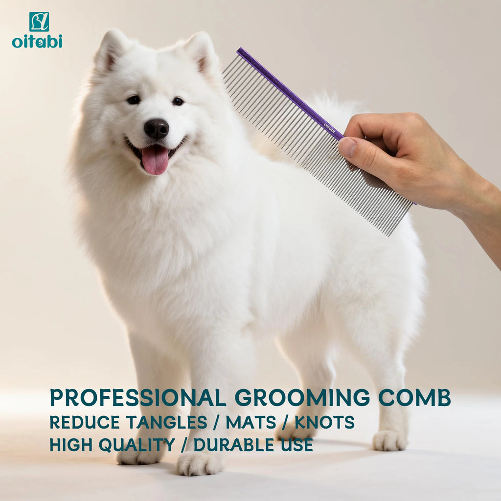 Professional Dog & Cat Grooming Comb